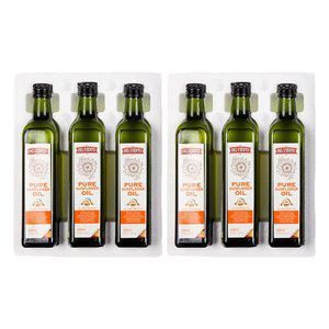 [기타]델비엔토 해바라기씨유 500ml X 6병 안전포장 스페인 프리미엄 오일 천연토코페롤 비타민E
