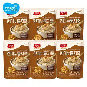 양반 현미누룽지죽 400g x 6개