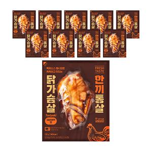 [장보기]한끼통살 통살 닭가슴살 데리야끼맛 1000g(100g, 10입), 1개