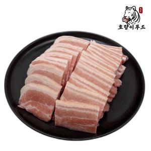 호랑이푸드 냉삼겹살 냉삼 쫀득냉오겹살 옛날삼겹살 국내산 5mm 500g