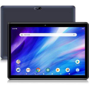 PRITOM 안드로이드 태블릿 M10 10인치 2GB RAM 32GB ROM 512GB 확장 가능 쿼드 코어 HD IPS 화면 2.0 전면