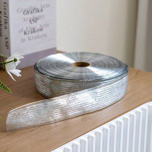 줄무늬 롤리본 5cm (100yd) 크리스마스 장식 끈 공예 선물 포장 DIY