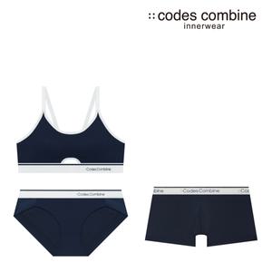 [코데즈컴바인이너웨어](강남점)네이비 스포츠 커플세트 (CDWBR414NY+CDWBP413NY+CDMDR413NY)