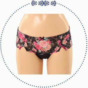(행사) 플라워 커플 망사팬티 SPTD375S_W