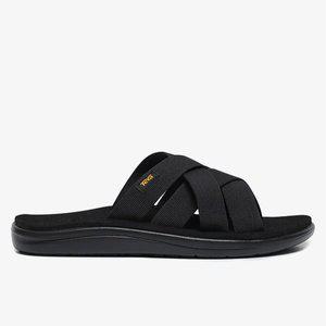 테바 Teva 가볍고 쿠션감이 좋은 남성 슬리퍼. STVM2019272BLK Voya Slide BLK