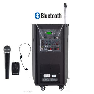 500W 무선충전 이동식앰프스피커 행사용 USB녹음 FM