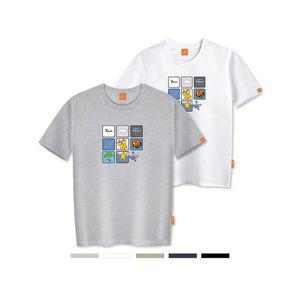 [하프클럽/엘라모]엘라모 웨더 반팔 티셔츠 남녀공용 빅사이즈 S~4XL