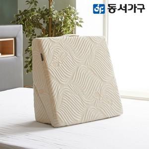 동서가구 카나 100  오가닉 코튼 HR폼 다용도 삼각 쿠션 DF640166