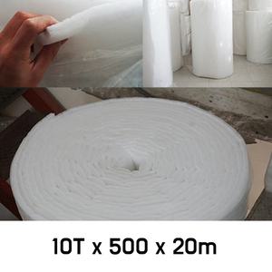 부직포 10T 에어필터 500 20m 산업용 여과솜 도장부스 공조기 클린룸 필터