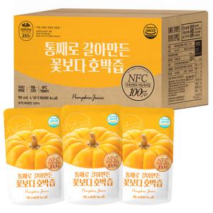 (100% 국내산) 통째로 갈아만든 꽃보다 호박즙 50팩 실속형
