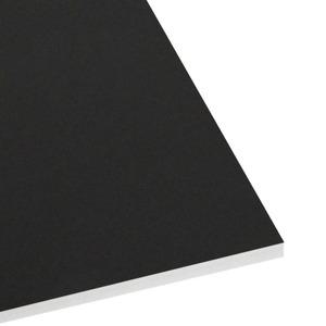 8절 칼라 우드 보드 5T C30 검정 290-440mm