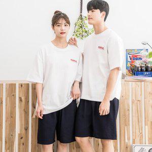 [우일인견] 인견 쿨링 편한 남여공용 5부 파자마 2종 택 1