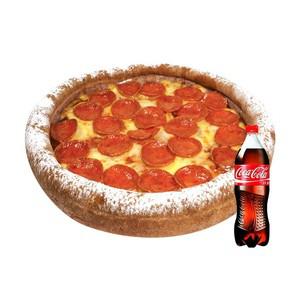 (피자생각) 시카고 페페로니+콜라1.25L
