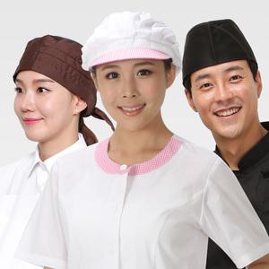 위생/조리모자/망사두건/베레모 식당주방모자