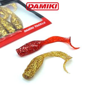 다미끼 와우그럽 3인치 4인치 그럽웜 광어 우럭 배스 쏘가리 바다루어 웜