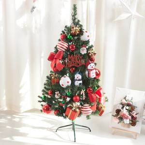 고급 더블눈사람PVC트리 120cm 크리스마스 풀세트