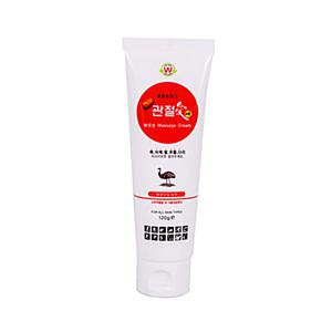 관절애 마사지크림 120g x 3개(황사마스크 랜덤)튜브형 에뮤오일 함유 관절애핫크림