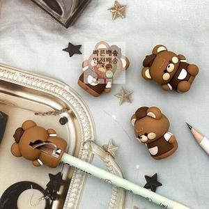 카페곰 실리콘 연필깎이 (20개 1세트)