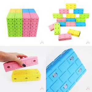 소프트 회전자석 벽돌블럭(48P) 벽돌자석블럭 소프트회전자석벽돌블럭