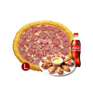 치즈롤페퍼로니(L)+파파스윙+코카-콜라500ml