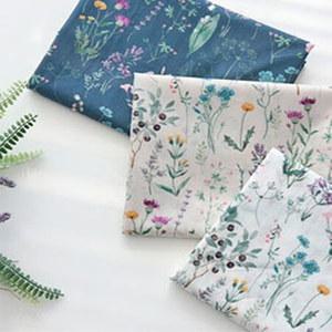 원단마트 cotton 대폭 면원단 80수 패브릭천 레브론 야생화 정원 3종