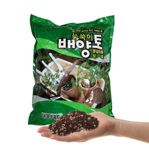 쑥쑥이 배양토 8L 분갈이흙 소포장 원예용 상토 화분흙 마사토 비료 거름 텃밭흙