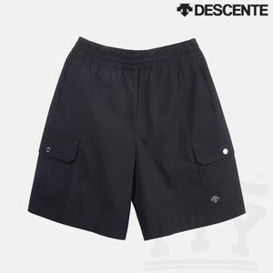 [하프클럽/데상트]데상트 카고 버뮤다 우븐 반바지 SN322YHP82 BLK