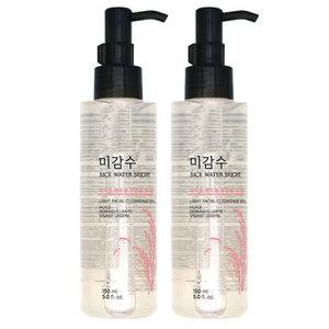 더페이스샵 미감수 브라이트 라이트 페이셜 클렌징 오일 2개