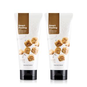[2ea] 더페이스샵 스마트 필링 허니 블랙 슈가 스크럽 120ml