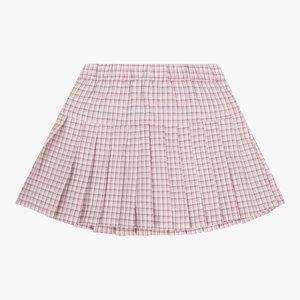 [치크][50%+추가8%] 체크 플리츠 스커트 CKWH2413G