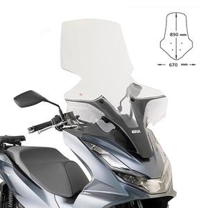 혼다 PCX125 21년부터 89cm 윈드스크린+브라켓 GIVI 기비
