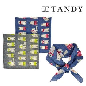 [탠디] TANDY 베어라이프 손수건 스카프