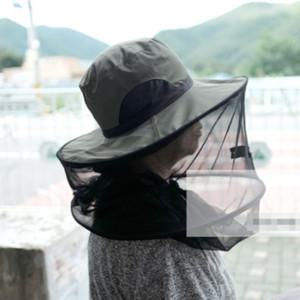 랜덤 1개 양봉용 벌망 모자 모자망 날파리 방지 모자 얼굴망 방충 얼굴 그물망 벌레 차단