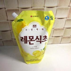 [RGKPPST9]레몬식초리필 1200ml 세제 과일세척 lg생활건강