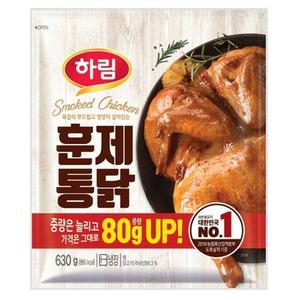 하림 훈제통닭 630g