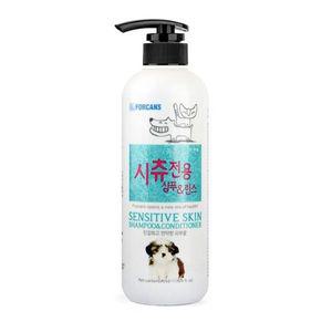 [기타]애완용품 애견 피모 건강 시츄 전용 샴푸린스겸용 550ml