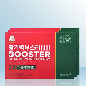 정관장 활기력 부스터 (액상 20ml + 정제 400mg) 14개입 x 3개 / IBY
