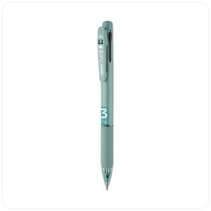 모나미 플립3 3색 유성볼펜 0.7mm 세이지그린 1개