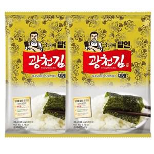광천김 달인 재래김 전장김 20봉/조미김/구운김