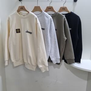 [지프키즈]23신상공용키즈  나침반와펜맨투맨KO1TSU898