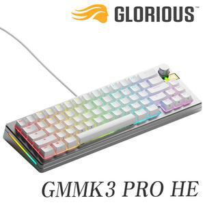 글로리어스 GMMK3 PRO HE 65% Prebuilt 커스텀 래피드 트리거 게이밍 키보드 블랙(正品)