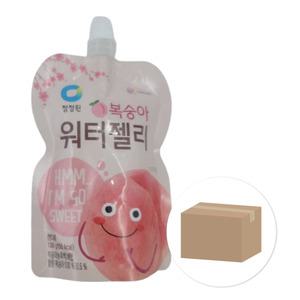 [얌얌마켓] 청정원 워터젤리 복숭아 100g 1박스(32개입)
