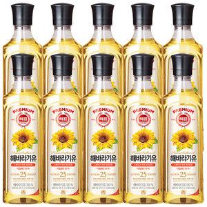 사조 해표 해바라기유 500ml x 10개 / 식용유 유지류 오일 기름
