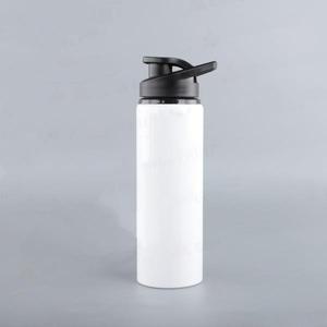 승화 알루미늄 스포츠 물병 블랭크, 자전거 캠핑 하이킹 여행 등산용, 대형 750ml, 2 개/로트
