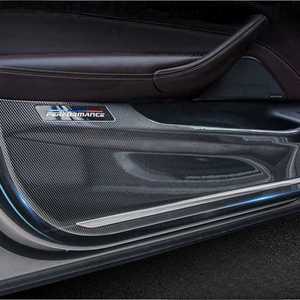 BMW 풋 커버 도어 킥 방지 매트 발 패드 가드 보호 18-23 뉴5시리즈 장축 4종세트