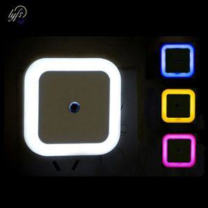 콘센트등 취침등 수면등 무선 센서 LED 야간 조명 아기 거실 침실 복도 램프 EU 콘센트 미니 스퀘어