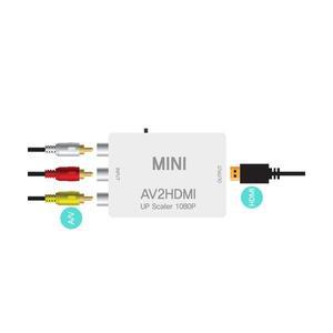 SNX648 AV(RCA) to HDMI 컨버터 아날로그 디지털 변환기 영상 음성 어댑터