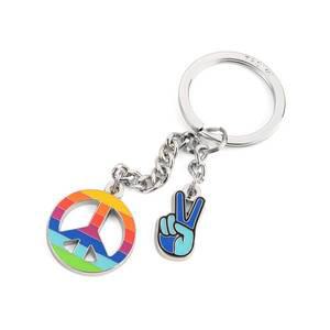 [기타]독일 브랜드 트로이카 명품키링 평화를 상징하는 SMALL PEACE 키링(KR22-68/CH)