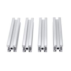 알루미늄 프로파일 압출 선형 레일 DIY 3D 프린터 작업대 CNC용 길이 100mm 800mm 200mm 400mm 500mm 로트당