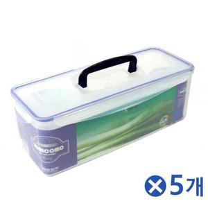 [IXHG3599_4B]야채보관 밀폐용기 4.15Lx5개 수납정리용품